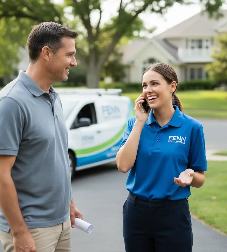 Fenn Pest Control customer support in Remington